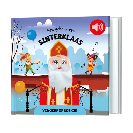 [531228] De Lantaarn | Boek Vingerpopboekjes Het geheim van Sinterklaas 