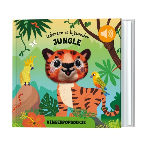 [531398] De Lantaarn | Vingerpopboekjes Jungle