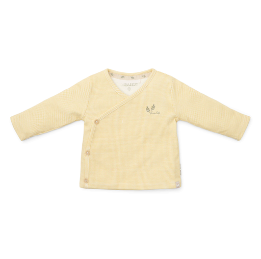 Little Dutch | T-shirt Litte Farm Warm Yellow Check