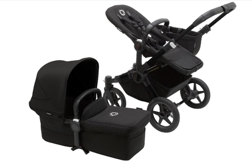 [428683] Bugaboo | Wandelwagen Donkey 5 Mono Complete Midnight Black on Black