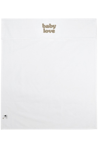 [533483] Meyco | Laken Ledikant Love Sand Melange 100x150cm