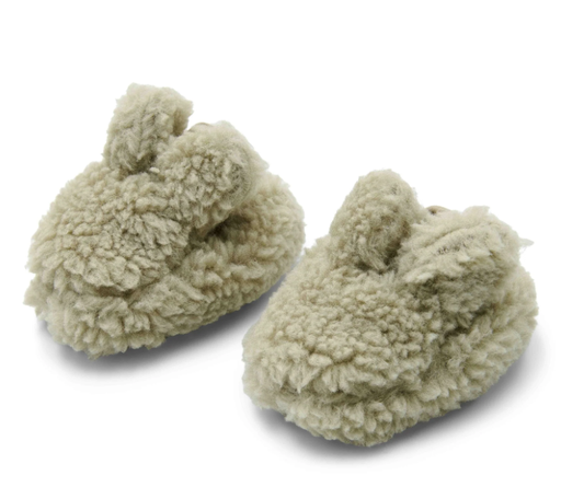 Little Dutch | Teddy Slofjes Soft Green