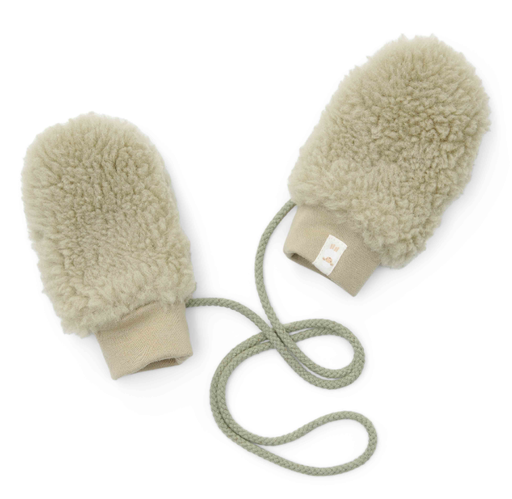 Little Dutch | Teddy wanten Soft Green