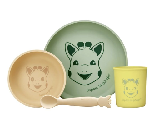 [466729] Sophie La Girafe | Eetset Silicone Meal Set