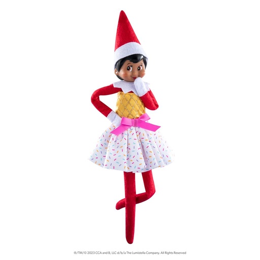 [534086] The Elf on the Shelf | Jurk Ijsjes Feestjurk Claus Couture