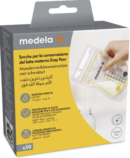 [534705] Medela | Moedermelkbewaarzakjes 210 ml 50st