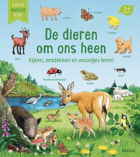 [460476] Deltas | Boek De dieren Om Ons Heen