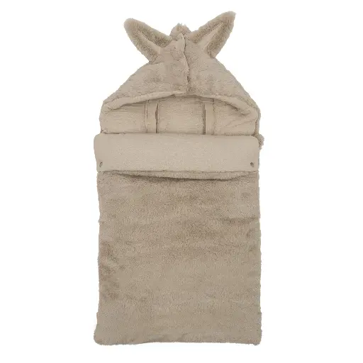 [535205] BB&Co | Voetenzak En Balade Nepbont 68x40cm Beige 0-6M