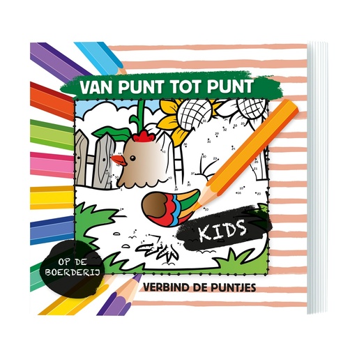 [535674] De Lantaarn | Boek van punt tot punt | boerderij