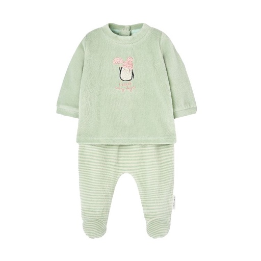 Waterlemon | Pyjama 2-delig Pinguin Green 