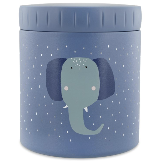 [536095] Trixie | Lunchpot Isothermisch Mrs. Elephant Blauw 500ml 10x10x12cm