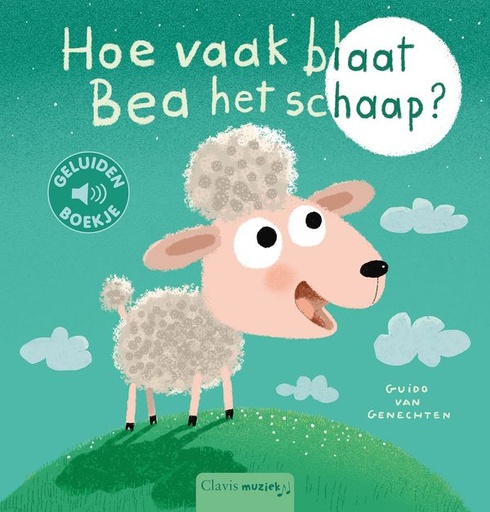 [536242] Clavis | Boek Hoe Vaak Blaat Bea Het Schaap Geluidenboekje