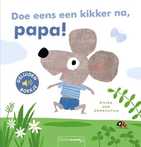 [536257] Clavis | Boek Doe Eens Een Kikker Na Papa Geluidenboek