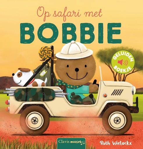 [536265] Clavis | Boek Op Safari Met Bobbi Geluidenboek