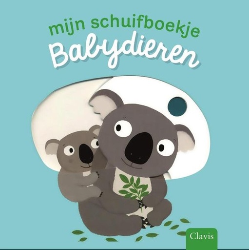 [536268] Clavis | Boek Babydieren Schuifboekje 