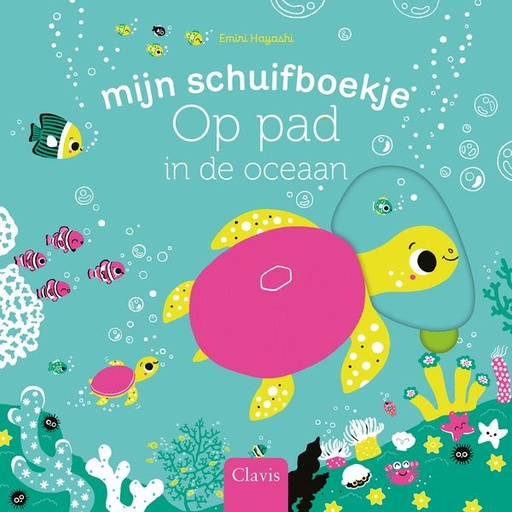 [536284] Clavis | Boek Op Pad In De Oceaan Schuifboekje