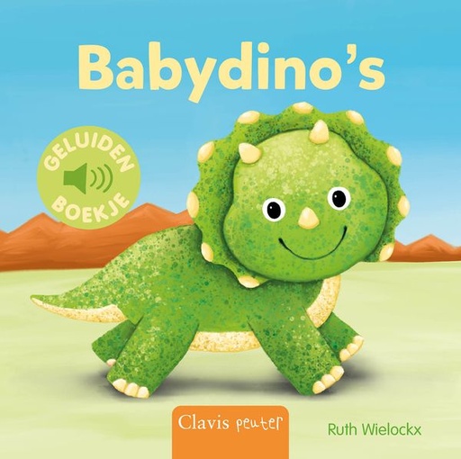 [536315] Clavis | Boek Babydino's Geluidenboekje