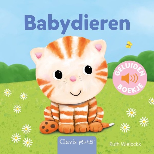 [536317] Clavis | Boek Babydieren Geluidenboek