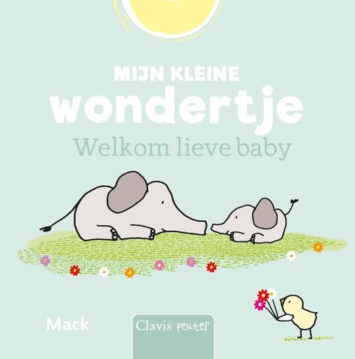 [536322] Clavis | Boek Mijn Klein Wondertje Welkom Lieve Baby