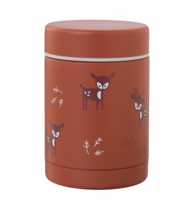 [446991] Fresk | Thermosfles Deer Food Jar All Over Hert 10cm