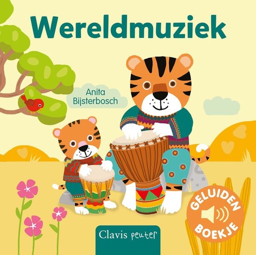 [536342] Clavis | Boek Wereldmuziek Geluidenboekje