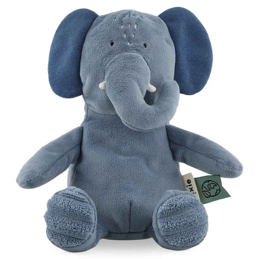 Trixie | Knuffel Mrs Elephant Olifant Blauw 12x10x22