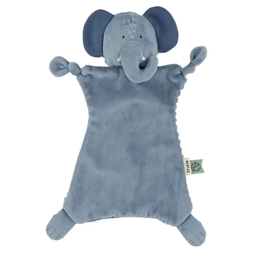 [537284] Trixie | Knuffeldoek Mrs Elephant Olifant Blauw