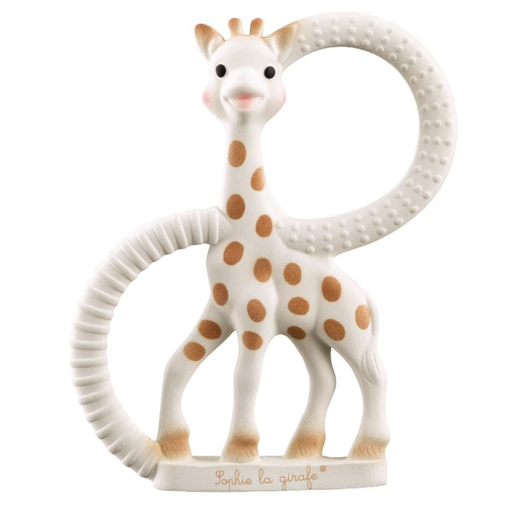 [430381] Sophie La Girafe | Bijtring Il etait Une Fois Wit/Bruin