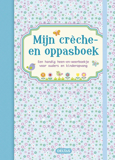 [287685] Deltas | Dagboek Mijn Crèche- en Oppasboek Blauw