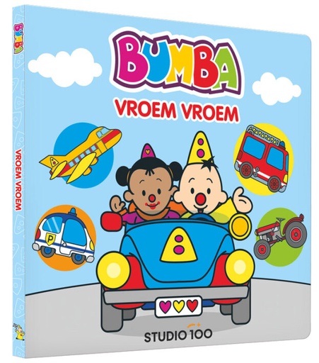 [537857] BOEK, Bumba, vroem vroem, kartonboek