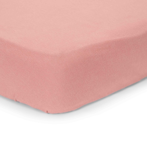 [538209] Little Dutch | Hoeslaken Wieg Pure Pink Blush 40x80cm