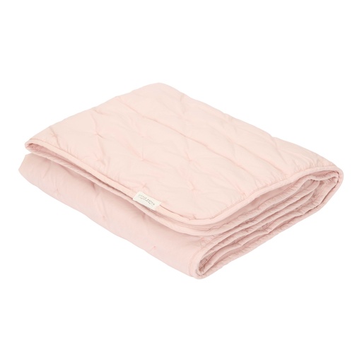 [538222] Little Dutch | Deken Ledikant Pure Blossom 110x140cm Roze