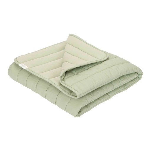 [538225] Little Dutch | Deken Ledikant Pure Sage Quilted