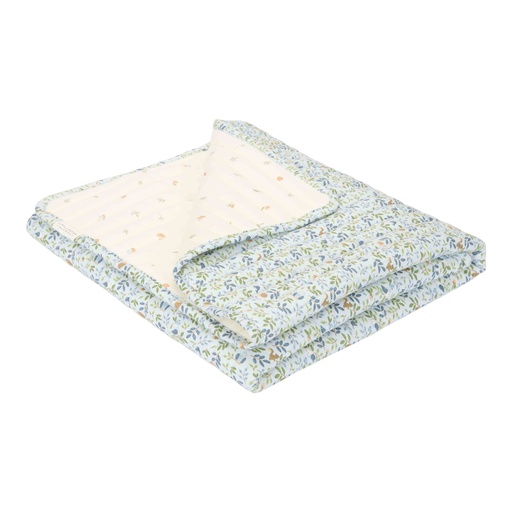 [538260] Little Dutch | Deken Ledikant Forest Adventure/Forest Treasures Quilted 110x140cm