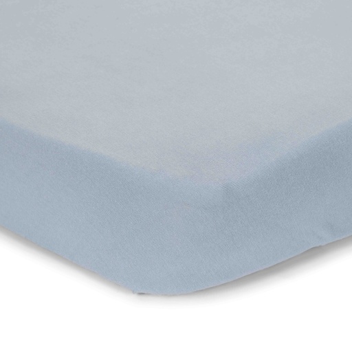 [538308] Little Dutch | Hoeslaken Wieg Pure Denim Blue 40x80cm