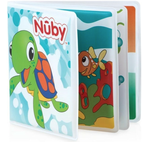 [300516] Nuby | Badspeelgoed Baby's Badboekje Waterdieren