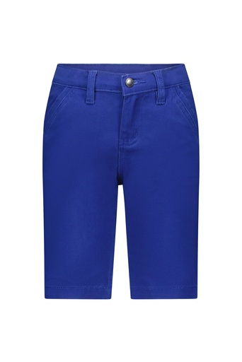 Le Chic Garçon | Short Drakey Garcon Twill Cobalt Blue