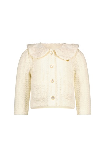 Le Chic | Jas Ayala Spring Knit Jacket Dreamy Creamy