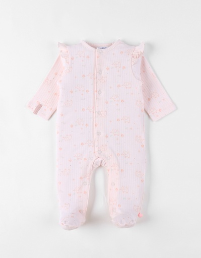 Noukies | Pyjama Sweet Elephant Jersey Roze