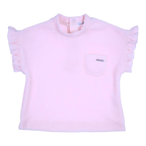 [539612] Gymp | T-shirt Ido Ruffles Rose