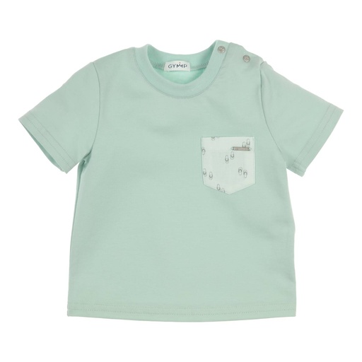 [539617] Gymp | T-shirt Aerobic Pocket Mint