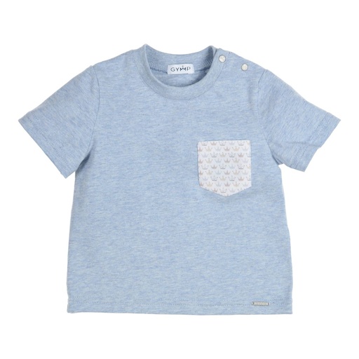 [539619] Gymp | T-shirt Boys Aerochine Pocket Blue