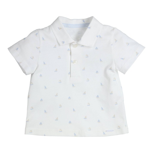 [539620] Gymp | T-shirt Boys Skiff White/Beige