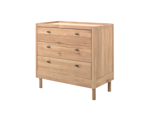 [541067] FORREST COMMODE 3 LADEN EIK