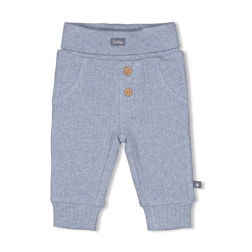 Feetje | Broek Farm Life Rib Blauw