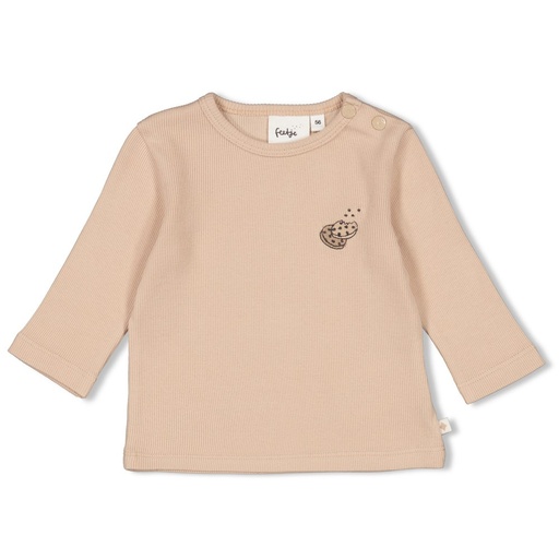 Feetje | T-Shirt Cute Cookie Longsleeve Rib Zand