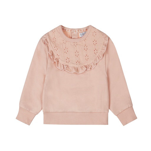 Dirkje | Pull Girls Sweet Light coral