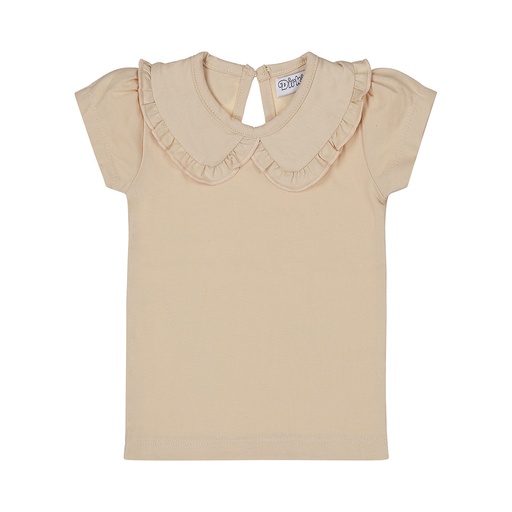 Dirkje | T-shirt Girls Cute Beige