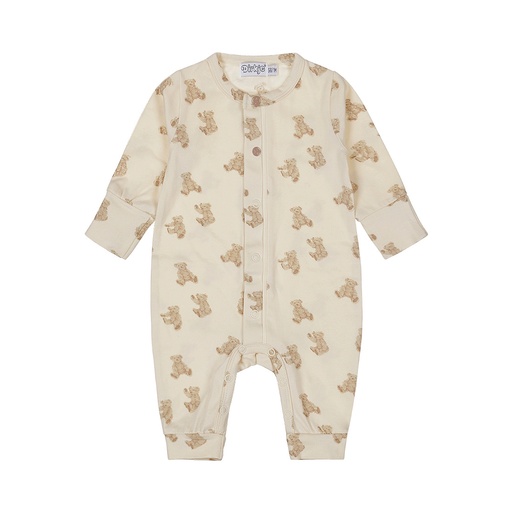 Dirkje | Kruippak Boys Off white Aop Teddybeer