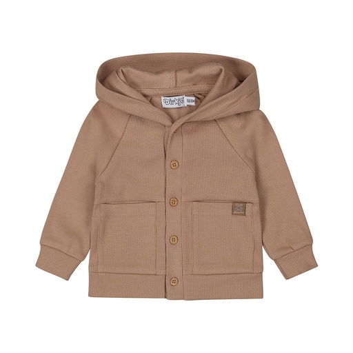 Dirkje | Gilet Boys Ocean Life Brown